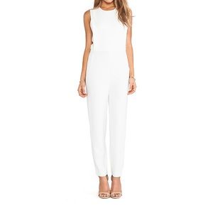 Theory White Jumpsuit
